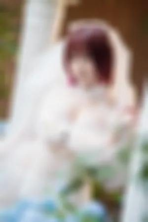 [WeiboGirl]微博红人 黑白婚纱