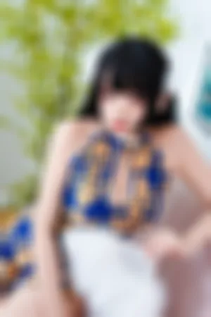 [WeiboGirl]微博红人 蓝色旗袍