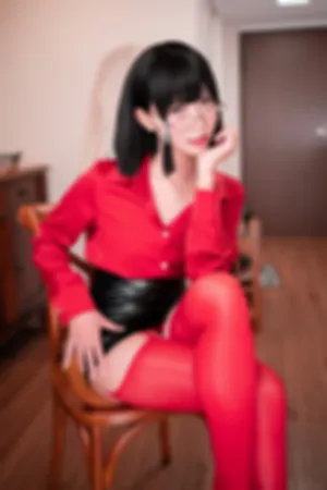 [WeiboGirl]微博红人 辉夜姬OL制服