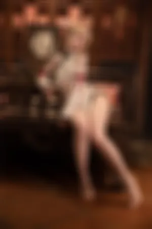 [WeiboGirl]微博红人 水兰儿白旗袍