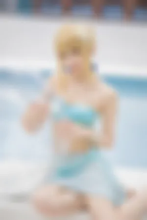 [Cosplay]角色扮演 阿尔托莉雅 潘德拉贡_泳装