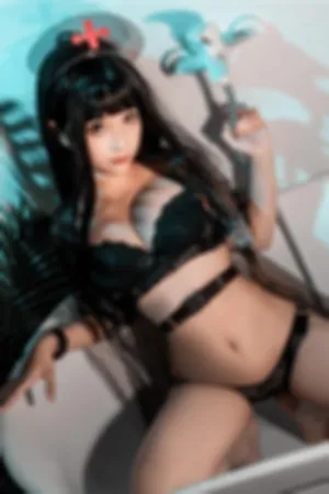 [WeiboGirl]微博红人 胶衣护士 黑