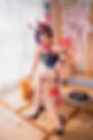 [WeiboGirl]微博红人 酒吞高腰旗袍