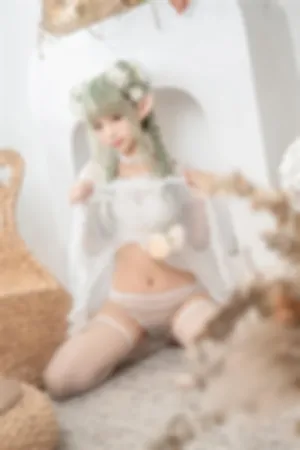 [WeiboGirl]微博红人 尖耳国度 绿精灵