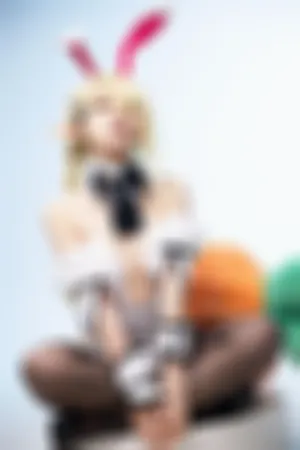 [WeiboGirl]微博红人 水兰儿兔女郎