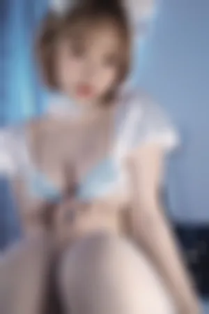 [WeiboGirl]微博红人 蓝白女仆