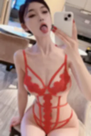 [WeiboGirl]微博红人 红色内衣