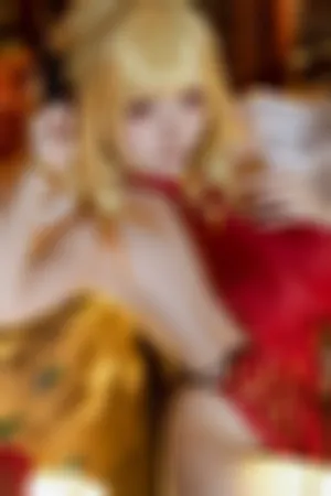 [WeiboGirl]微博红人 佣兵金发旗袍