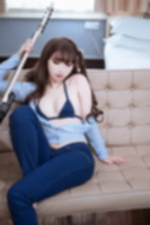 [WeiboGirl]微博红人 吉他妹妹牛仔裤