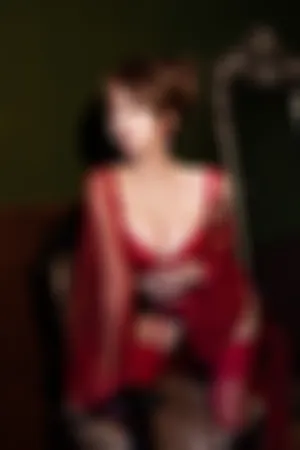 [WeiboGirl]微博红人 性感红色蕾丝内衣 温柔小妈