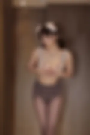 [WeiboGirl]微博红人 性感白色蕾丝内衣超薄黑丝 柠檬海盐