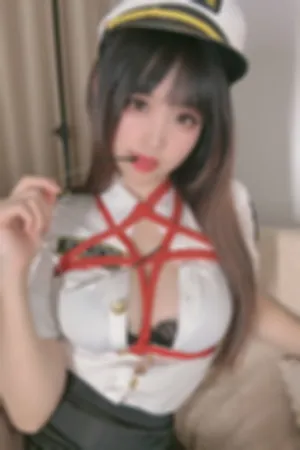 [Cosplay]角色扮演 女警短裙制服 超薄黑丝 缠绕女警