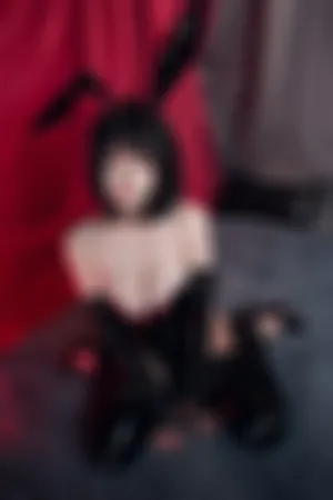 [FuLi]米友福利 黑色漆皮兔女郎