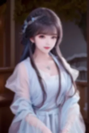 [AIBeauty]爱美女 No.009 古典美女 薄纱服饰 白茉晴