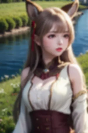 [AIBeauty]爱美女 No.027 猫耳娘装扮 异界猫娘