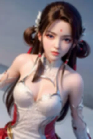 [AIBeauty]爱美女 No.039 开胸 连衣短裙 美女 完美写真 火灵儿