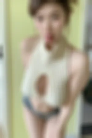 [FuLi]米友福利 三角牛仔短裤