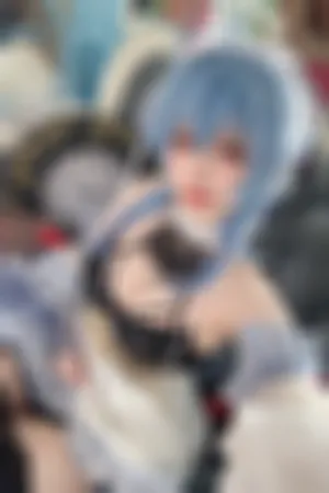 [Cosplay]角色扮演 薄纱短裙服饰 黑色内衣 原神甘雨