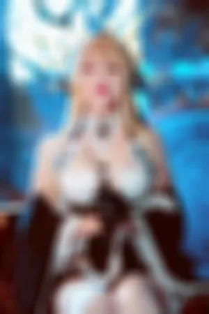 [Cosplay]角色扮演 黑白修女服饰 白丝袜 修道女