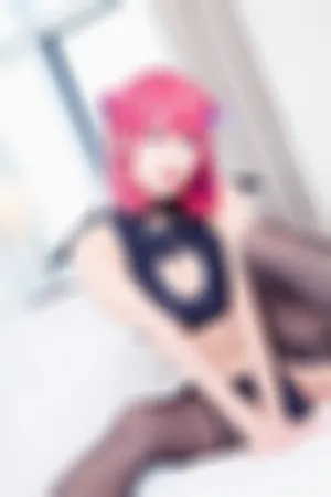 [FuLi]米友福利 黑色内衣 蕾丝袜 魅魔的诱惑 B套