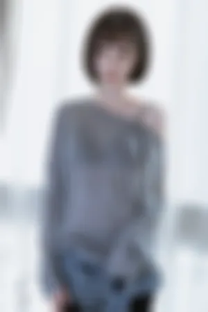 性感毛衣 超薄牛仔裤 黑丝裤袜 半透毛衣