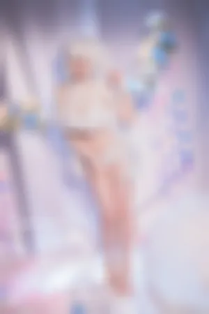 [Cosplay]角色扮演 精灵装扮 白色内衣 阿瓦隆女士