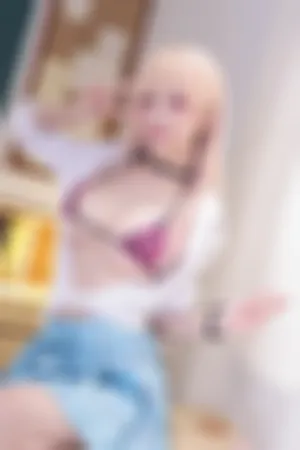 [Cosplay]角色扮演 脱JK制服 三点式内衣 喜多川海梦2.0