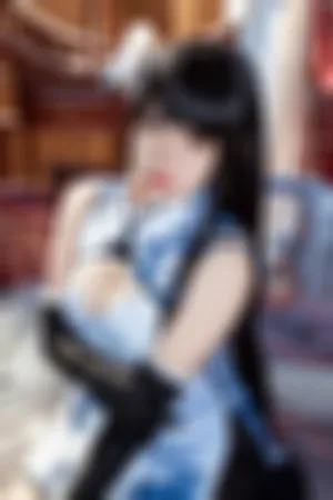 [Cosplay]角色扮演 白色 情趣旗袍 性感内衣 瓶儿