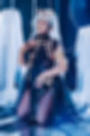 [Cosplay]角色扮演 黑色礼裙 超薄黑丝 埃姆登