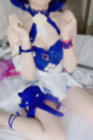 [WeiboGirl]微博红人 不露脸系列 性感 低胸薄纱短裙 彼岸浪花