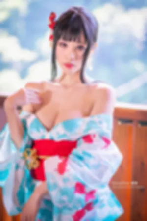 [FuLi]米友福利 日系和服 花色透视内衣 温泉