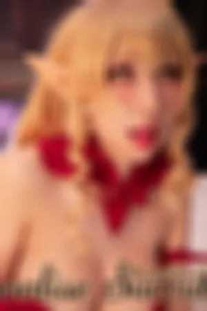 [Cosplay]角色扮演 精灵装扮 红色情趣服饰 无职转生 mushaku_jensei Elinalise_Succubus