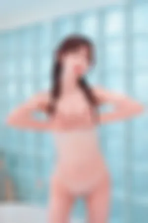 [FuLi]米友福利 浴室 白色 薄透连体衣 湿身 浴缸里的小妖怪