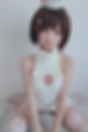 [WeiboGirl]微博红人 性感 白色 针织毛衣 白丝白色毛衣