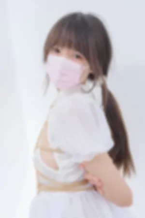 [FuLi]米友福利 白色薄纱短裙 超薄肉丝 春雪