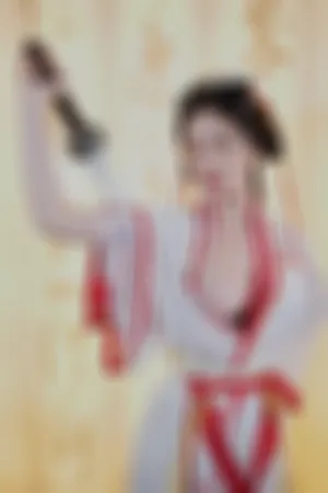 [Cosplay]角色扮演 古典 汉服长衫 半脱 露豪乳 如梦令