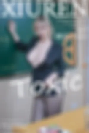 [XiuRen]秀人网 2023.12.15 No.7813 黑色条纹上衣 老师教室上课主题