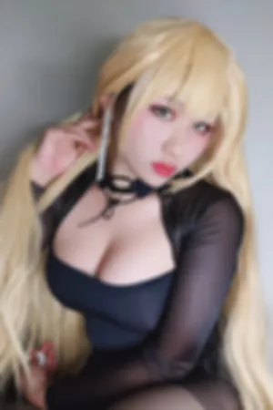 [FuLi]米友福利 黑色 低胸服饰 超薄黑丝 Golden