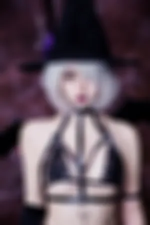 [FuLi]米友福利 十一月相册 多套B套 黑色情趣内衣 小魔女