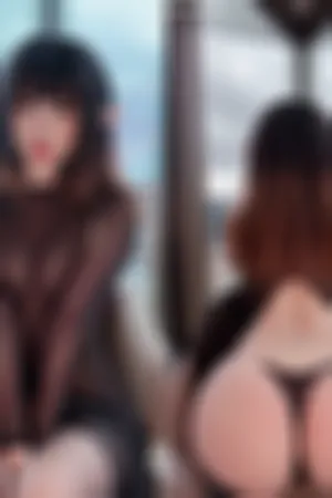 [FuLi]米友福利 十一月相册 多套C套 黑色情趣内衣 透视兽耳