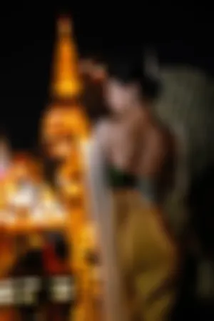 [FuLi]米友福利 泰式抹胸内衣 黄色长裙 半脱 玉兔公主