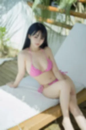 [FuLi]米友福利 泳池 粉色比基尼