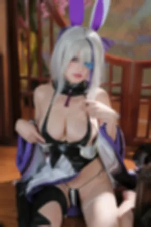 [Cosplay]角色扮演 日系黑色礼裙 Unzen云仙