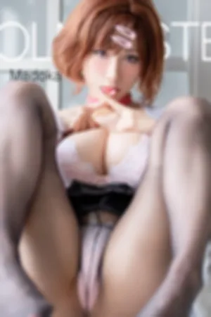 [Cosplay]角色扮演 粉色 蕾丝内衣 黑丝裤袜 樋口圆香 樋口円香 Higuchi_Madoka