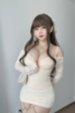 [WeiboGirl]微博红人 白色 缕空 连衣短裙 粉色内衣 学姐约会日