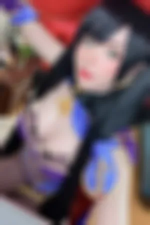 [Cosplay]角色扮演 萝莉美女 连体黑丝 黑色比基尼 Mona