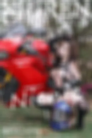 [XiuRen]秀人网 2024.01.16 No.7969 摩托女郎角色装扮 黑色短裙 黑丝