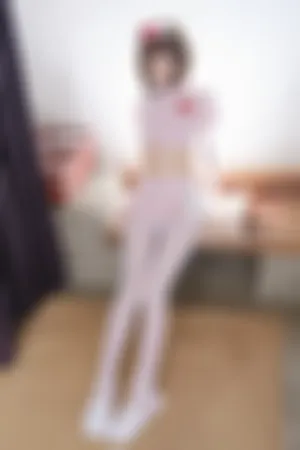 [WeiboGirl]微博红人 性感 粉色 超短护士装 超薄 无内白丝 蜃楼02