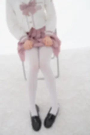 [WeiboGirl]微博红人 性感 粉色JK短裙 露白丝裤袜 白丝JK