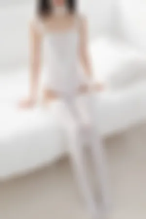 [WeiboGirl]微博红人 轻透 连体衣 白丝袜 纯白